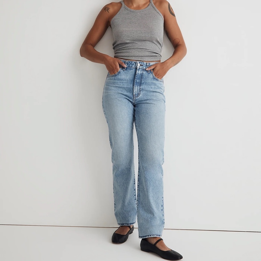 The Curvy '90s Straight Jean - Mercer Wash